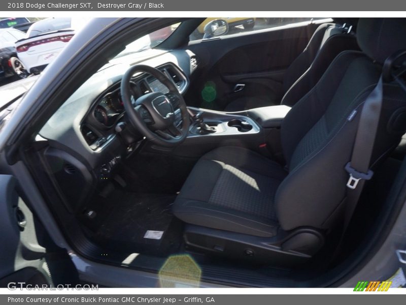 Destroyer Gray / Black 2018 Dodge Challenger SXT