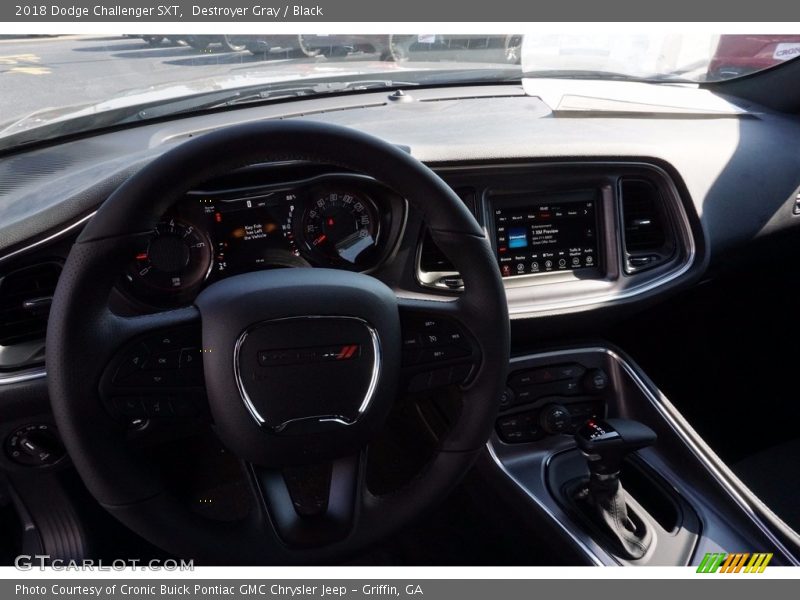 Destroyer Gray / Black 2018 Dodge Challenger SXT