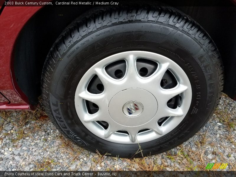 Cardinal Red Metallic / Medium Gray 2003 Buick Century Custom
