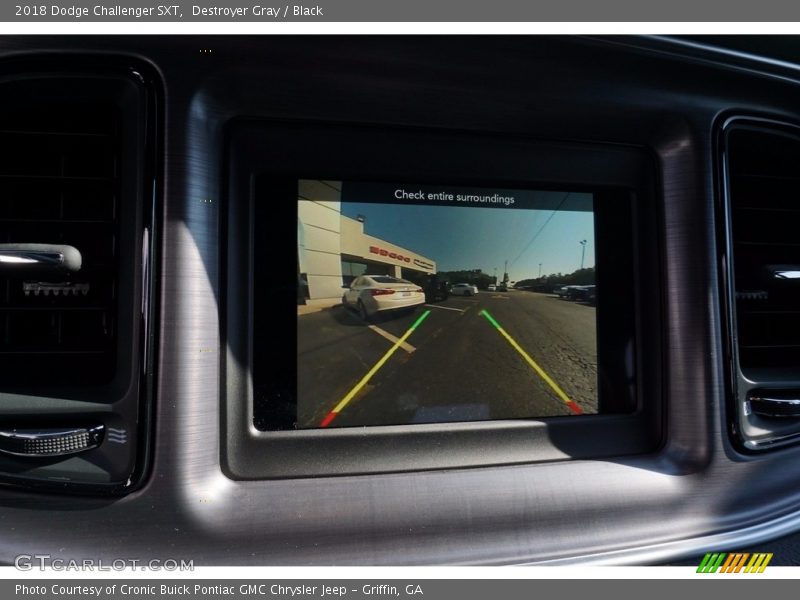 Destroyer Gray / Black 2018 Dodge Challenger SXT