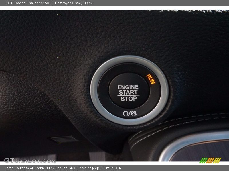Destroyer Gray / Black 2018 Dodge Challenger SXT