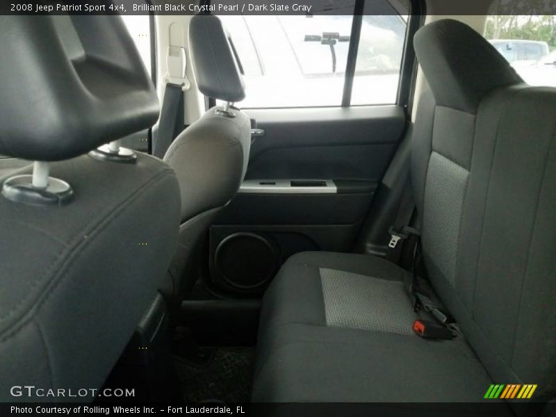 Brilliant Black Crystal Pearl / Dark Slate Gray 2008 Jeep Patriot Sport 4x4