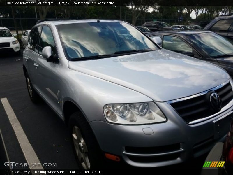 Reflex Silver Metallic / Anthracite 2004 Volkswagen Touareg V6