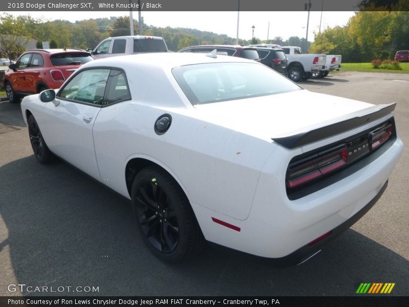 White Knuckle / Black 2018 Dodge Challenger SXT
