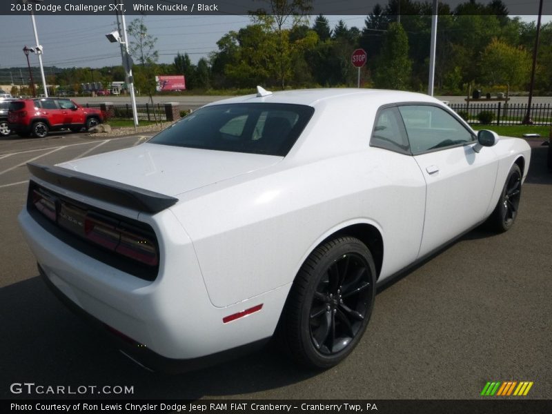 White Knuckle / Black 2018 Dodge Challenger SXT