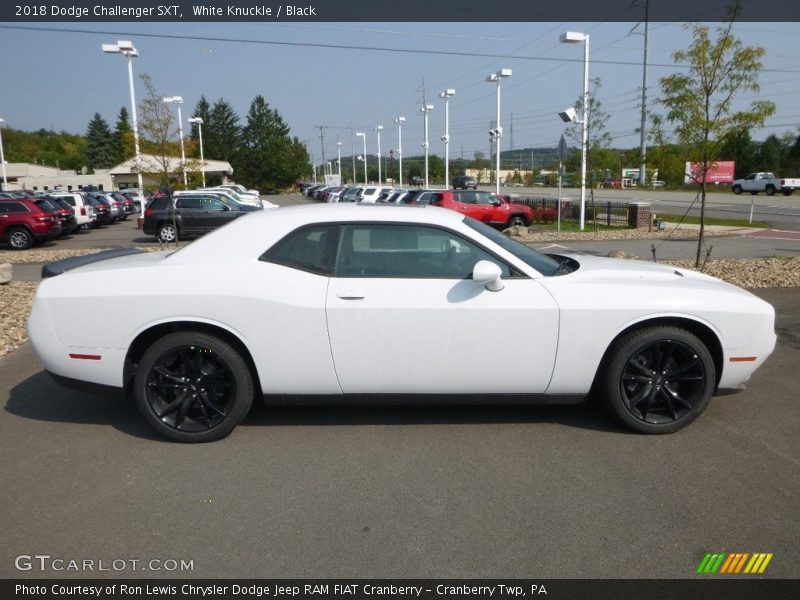 White Knuckle / Black 2018 Dodge Challenger SXT