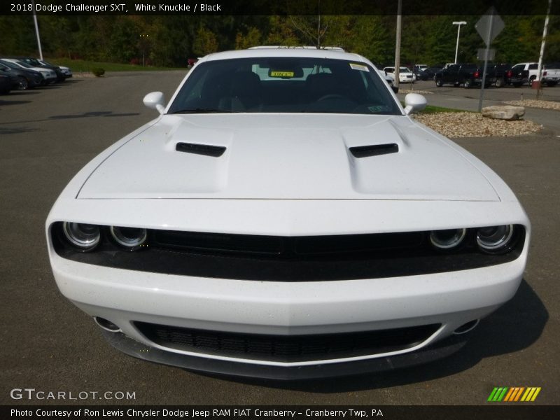 White Knuckle / Black 2018 Dodge Challenger SXT