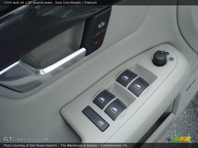 Steel Grey Metallic / Platinum 2004 Audi A4 1.8T quattro Avant