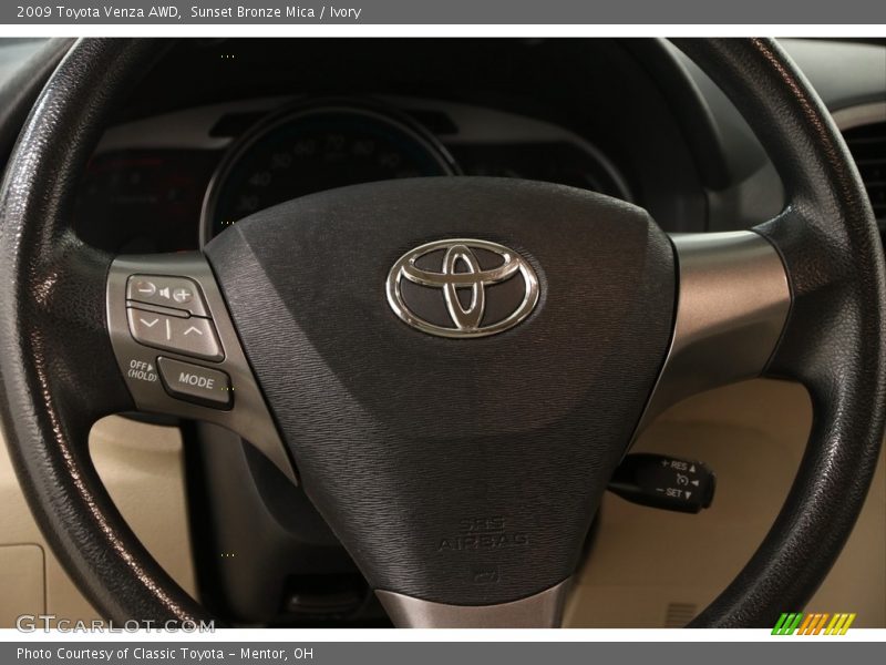 Sunset Bronze Mica / Ivory 2009 Toyota Venza AWD