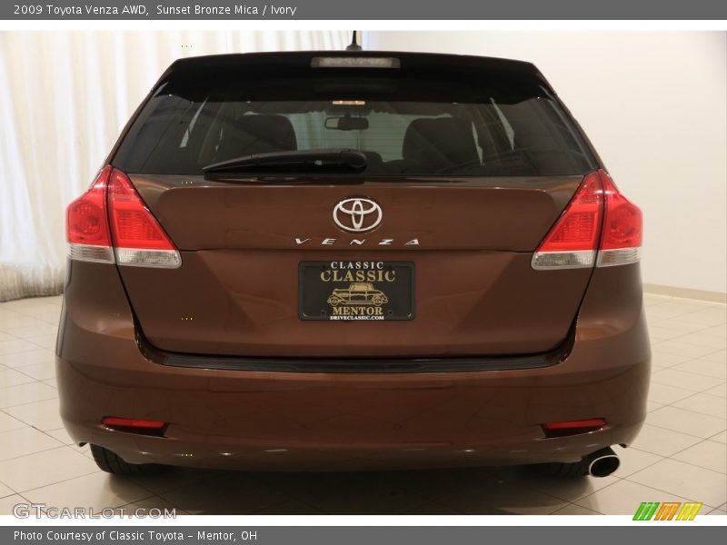 Sunset Bronze Mica / Ivory 2009 Toyota Venza AWD