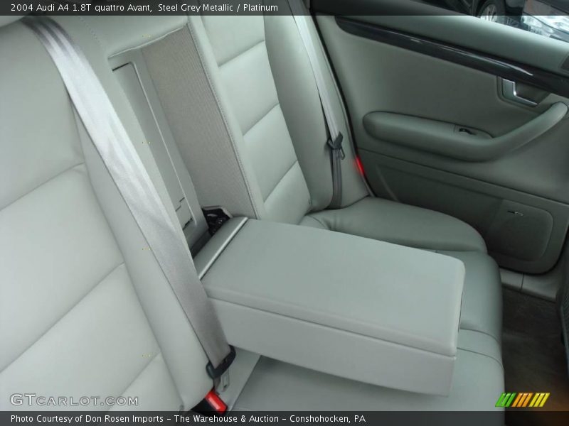 Steel Grey Metallic / Platinum 2004 Audi A4 1.8T quattro Avant
