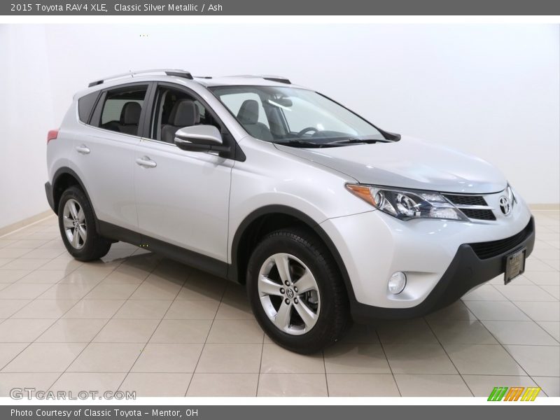 Classic Silver Metallic / Ash 2015 Toyota RAV4 XLE
