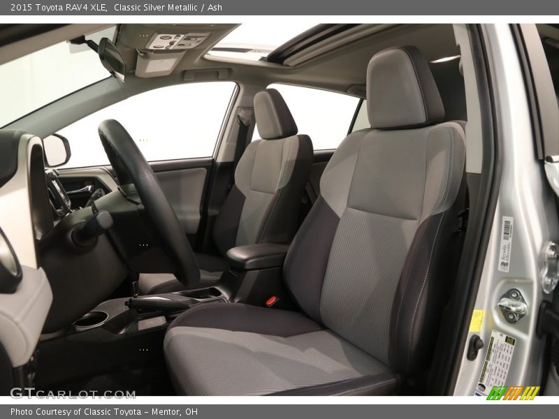 Classic Silver Metallic / Ash 2015 Toyota RAV4 XLE