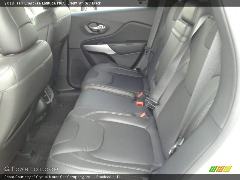 Rear Seat of 2018 Cherokee Latitude Plus