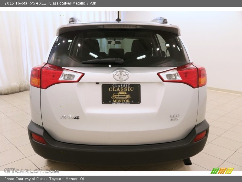 Classic Silver Metallic / Ash 2015 Toyota RAV4 XLE