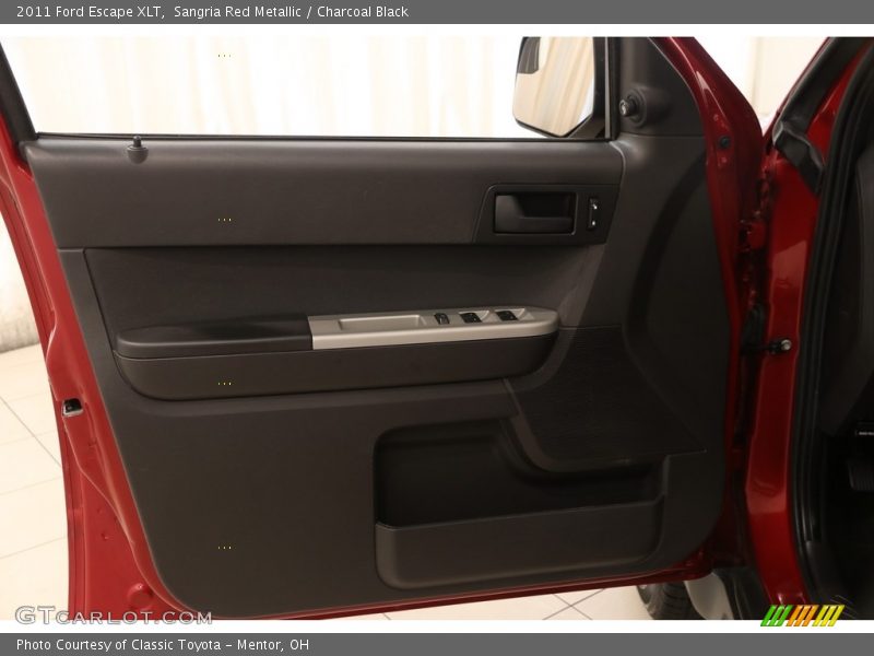 Sangria Red Metallic / Charcoal Black 2011 Ford Escape XLT