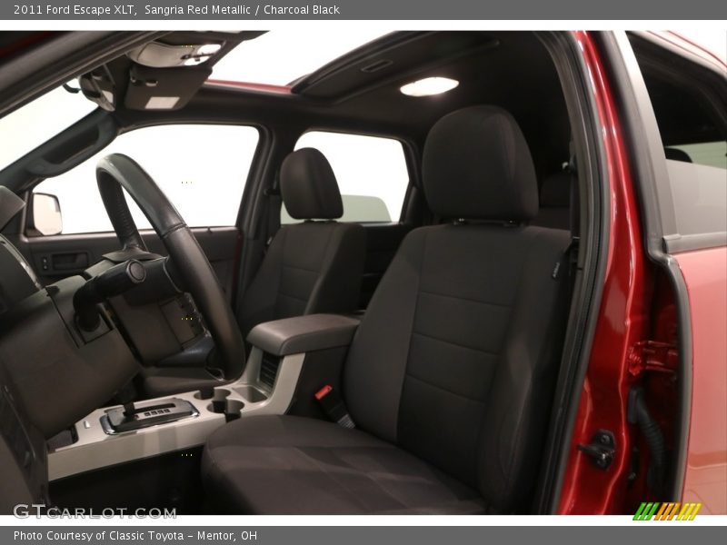 Sangria Red Metallic / Charcoal Black 2011 Ford Escape XLT