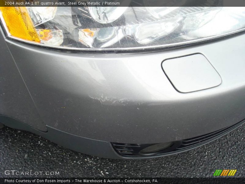 Steel Grey Metallic / Platinum 2004 Audi A4 1.8T quattro Avant