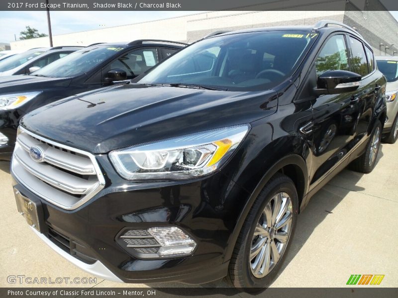 Shadow Black / Charcoal Black 2017 Ford Escape Titanium
