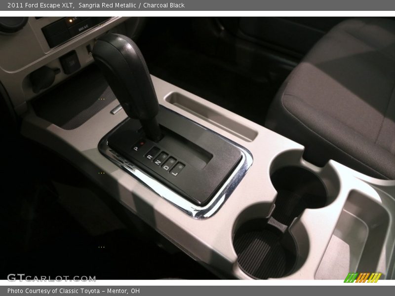 Sangria Red Metallic / Charcoal Black 2011 Ford Escape XLT