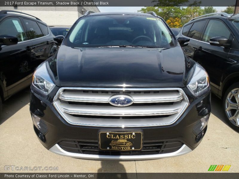 Shadow Black / Charcoal Black 2017 Ford Escape Titanium