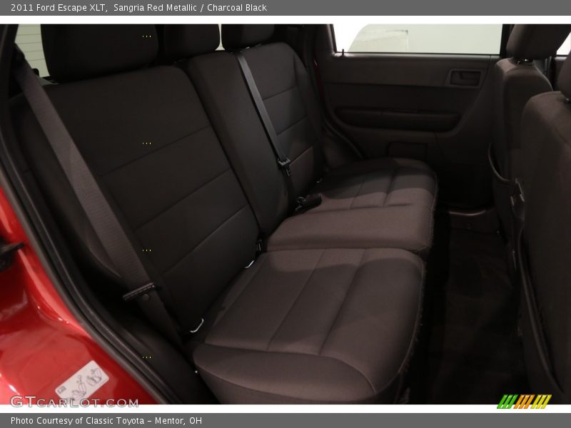 Sangria Red Metallic / Charcoal Black 2011 Ford Escape XLT