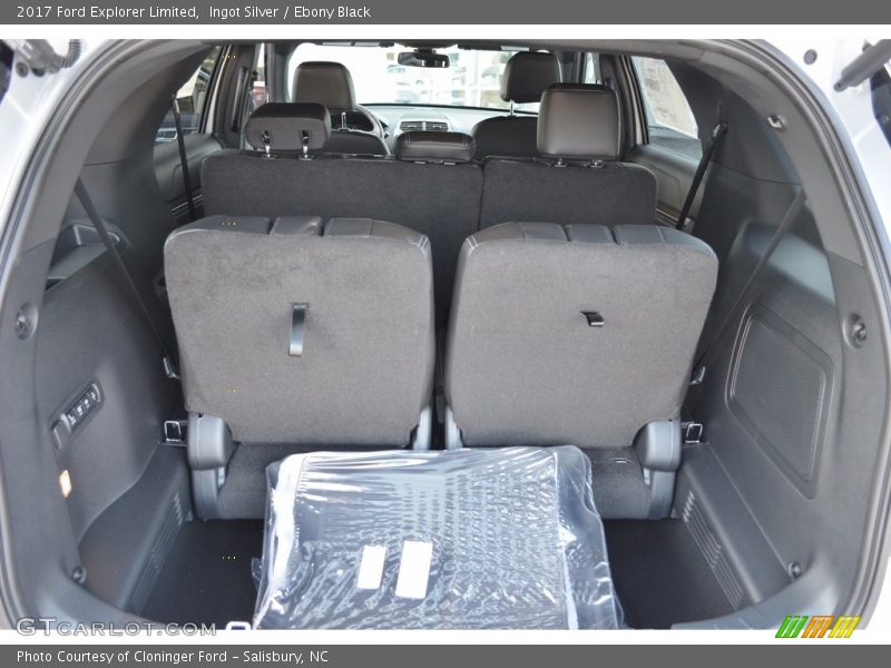 Ingot Silver / Ebony Black 2017 Ford Explorer Limited