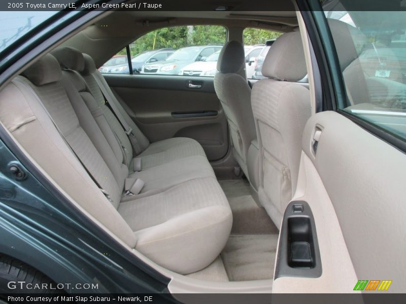 Aspen Green Pearl / Taupe 2005 Toyota Camry LE