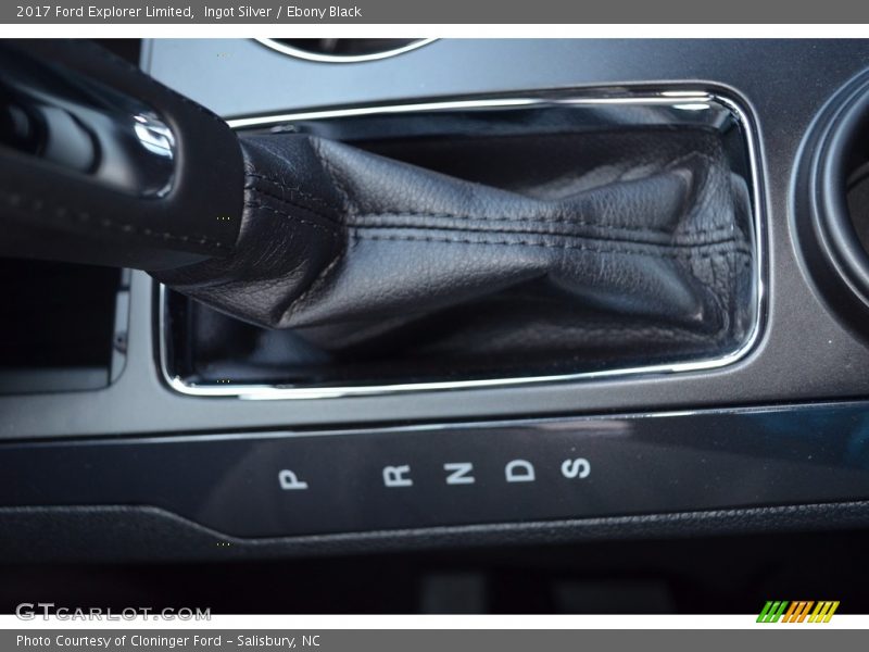 Ingot Silver / Ebony Black 2017 Ford Explorer Limited