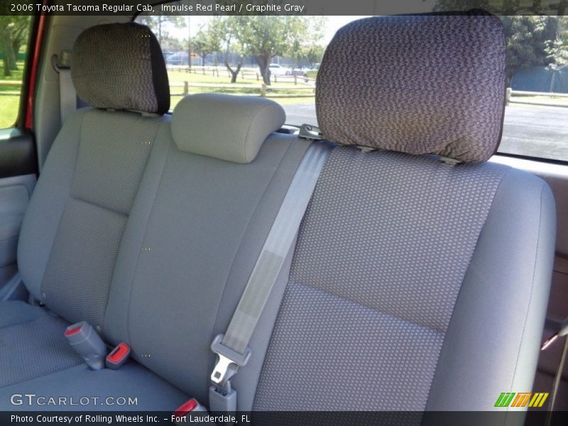 Impulse Red Pearl / Graphite Gray 2006 Toyota Tacoma Regular Cab