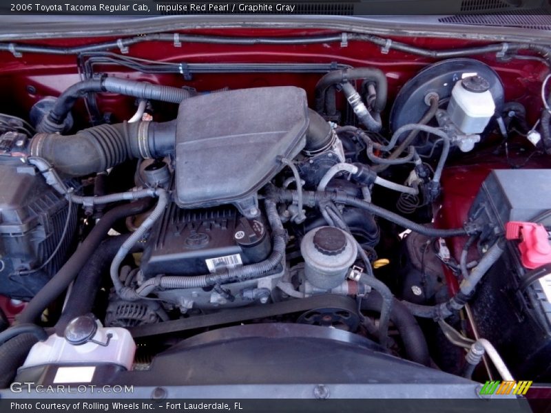 Impulse Red Pearl / Graphite Gray 2006 Toyota Tacoma Regular Cab