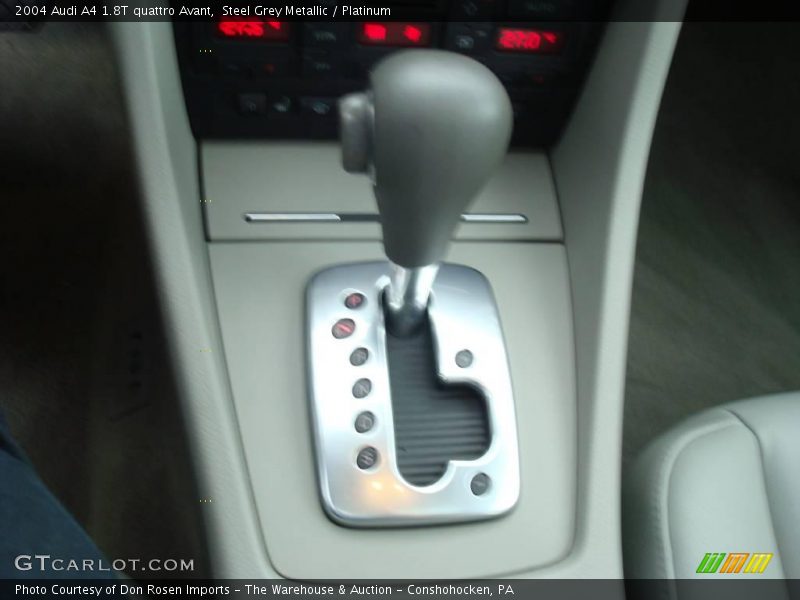 Steel Grey Metallic / Platinum 2004 Audi A4 1.8T quattro Avant