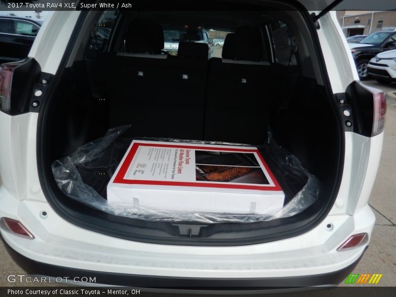 Super White / Ash 2017 Toyota RAV4 XLE