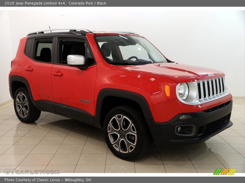 Colorado Red / Black 2016 Jeep Renegade Limited 4x4