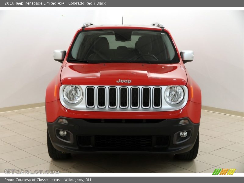 Colorado Red / Black 2016 Jeep Renegade Limited 4x4