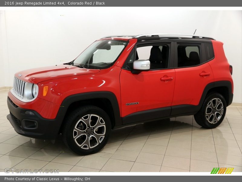 Colorado Red / Black 2016 Jeep Renegade Limited 4x4