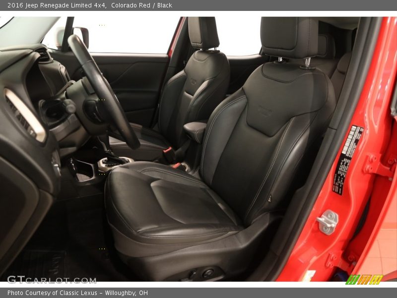 Colorado Red / Black 2016 Jeep Renegade Limited 4x4