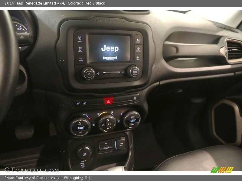 Colorado Red / Black 2016 Jeep Renegade Limited 4x4