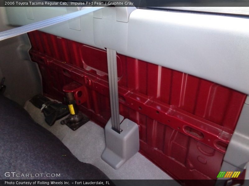 Impulse Red Pearl / Graphite Gray 2006 Toyota Tacoma Regular Cab