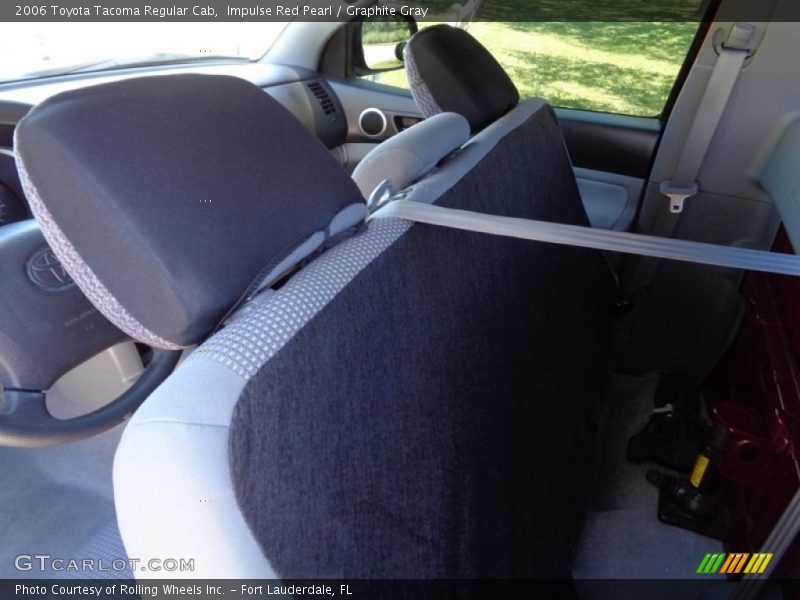 Impulse Red Pearl / Graphite Gray 2006 Toyota Tacoma Regular Cab