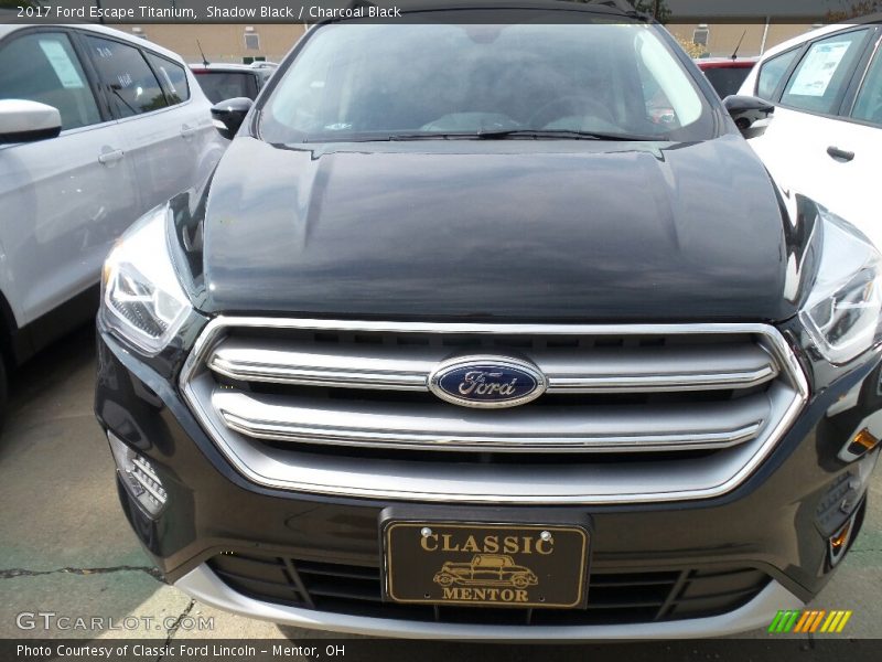 Shadow Black / Charcoal Black 2017 Ford Escape Titanium