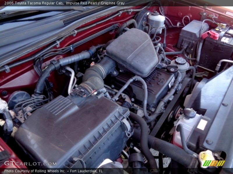 Impulse Red Pearl / Graphite Gray 2006 Toyota Tacoma Regular Cab