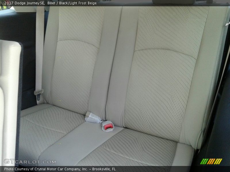 Billet / Black/Light Frost Beige 2017 Dodge Journey SE