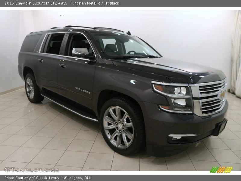 Tungsten Metallic / Jet Black 2015 Chevrolet Suburban LTZ 4WD