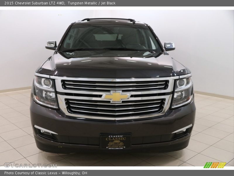 Tungsten Metallic / Jet Black 2015 Chevrolet Suburban LTZ 4WD