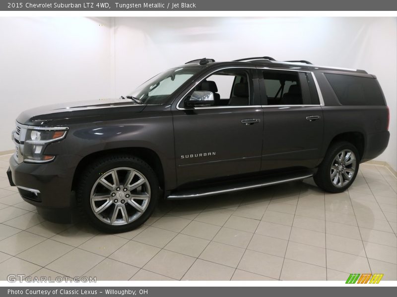 Tungsten Metallic / Jet Black 2015 Chevrolet Suburban LTZ 4WD