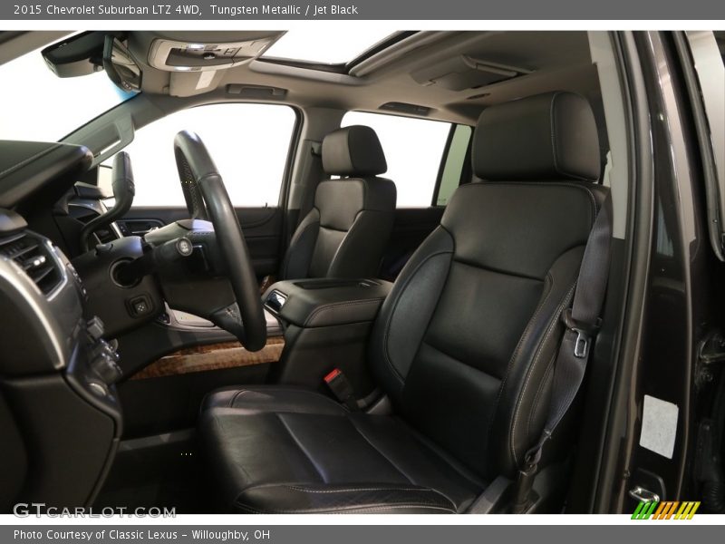 Tungsten Metallic / Jet Black 2015 Chevrolet Suburban LTZ 4WD