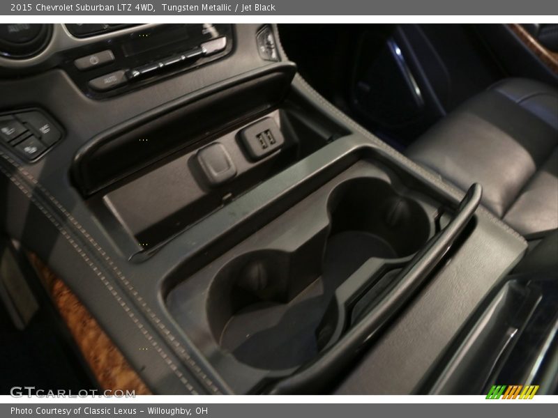 Tungsten Metallic / Jet Black 2015 Chevrolet Suburban LTZ 4WD