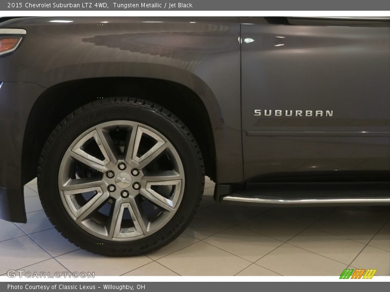 Tungsten Metallic / Jet Black 2015 Chevrolet Suburban LTZ 4WD
