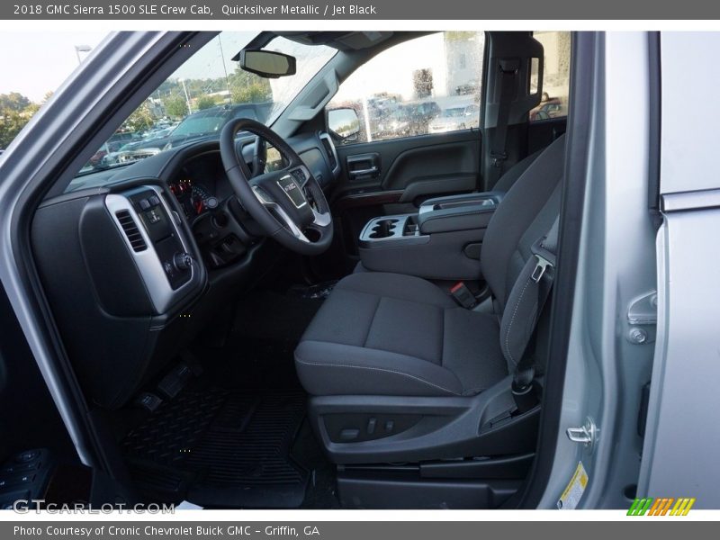  2018 Sierra 1500 SLE Crew Cab Jet Black Interior